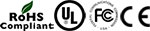Avenview proudly offers products complaint to a variety of global standards including UL, FCC, CE and RoHS