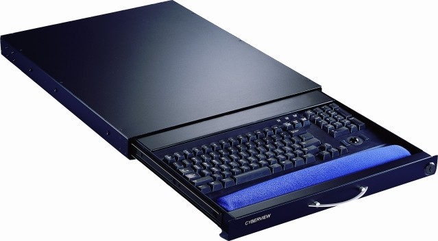 PS/2 or USB Compact Keyboard with Trackball - Click Image to Close